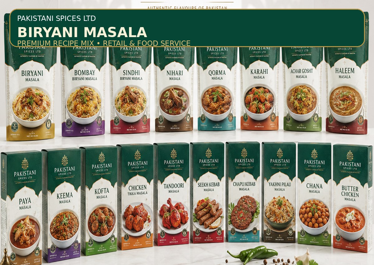 Biryani, Rice & Pulao packaging