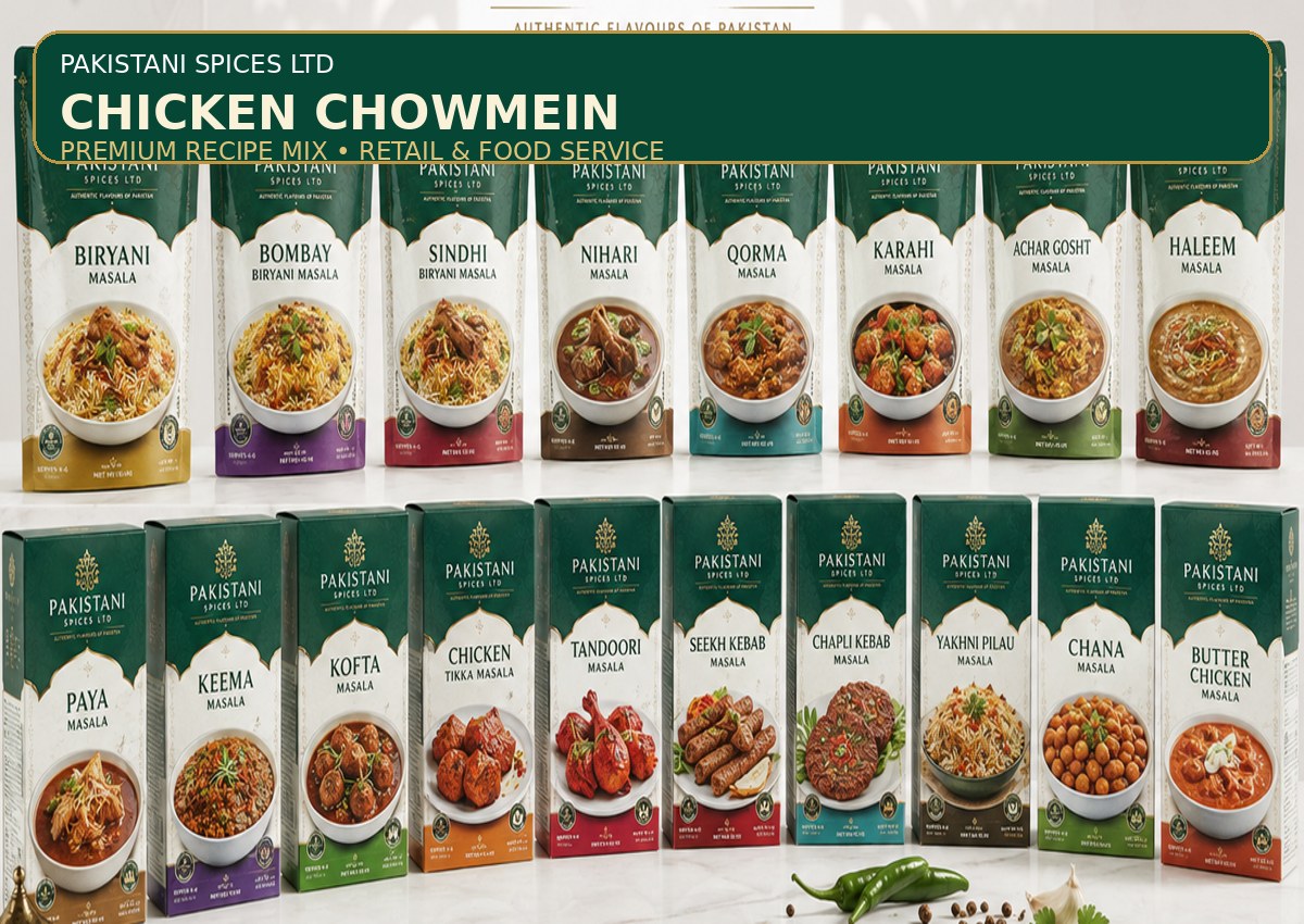 Oriental / Fusion Recipe Mixes packaging